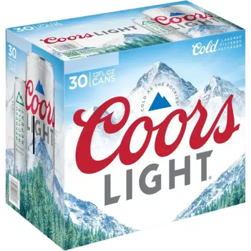 COORS LIGHT CANS 30PK
